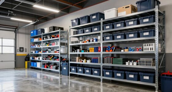 top garage shelving systems
