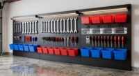 top garage wall storage
