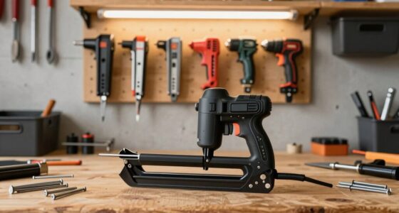 top garage workshop brad nailer