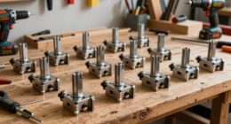 top garage workshop doweling jigs