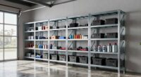 top heavy duty garage shelves