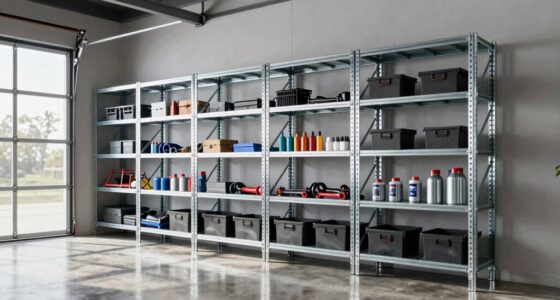 top heavy duty garage shelves