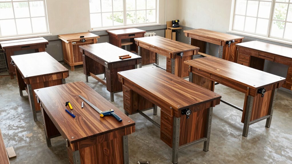 top heavy duty workbenches