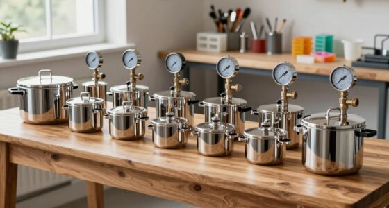 top resin casting pressure pots