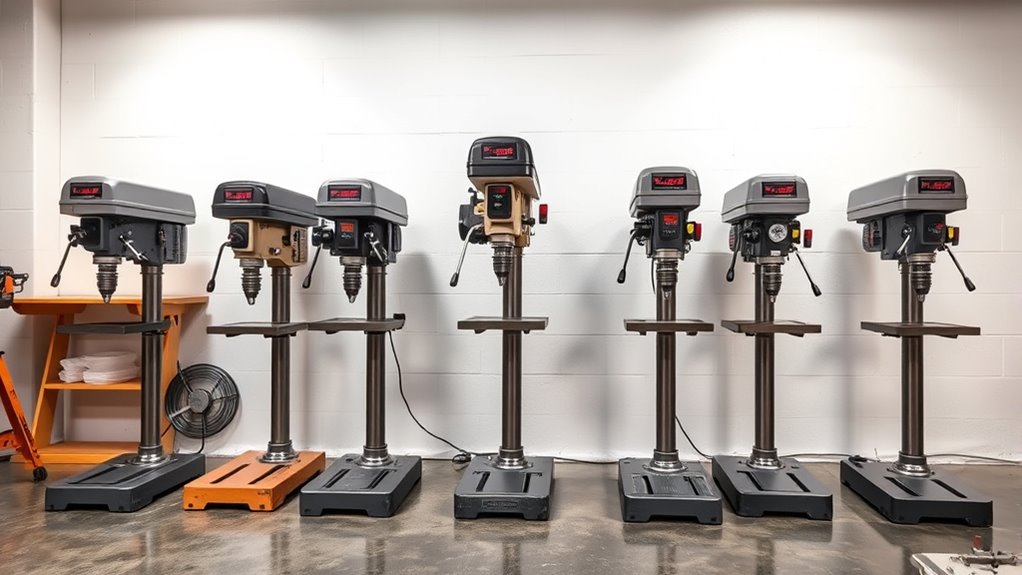 top small shop drill presses