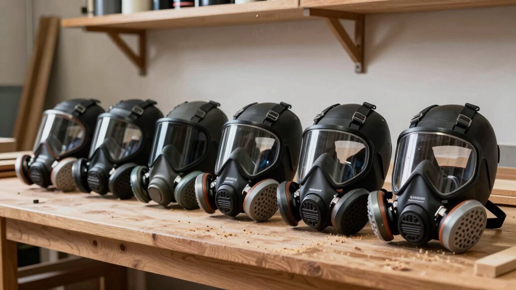 top woodworking papr masks