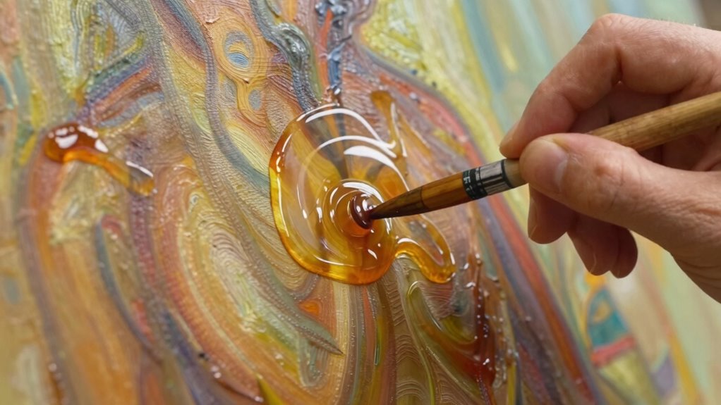 transparent color layering technique