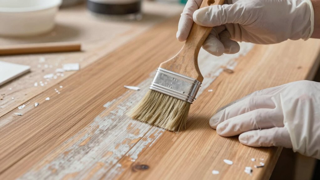 troubleshoot finish removal issues