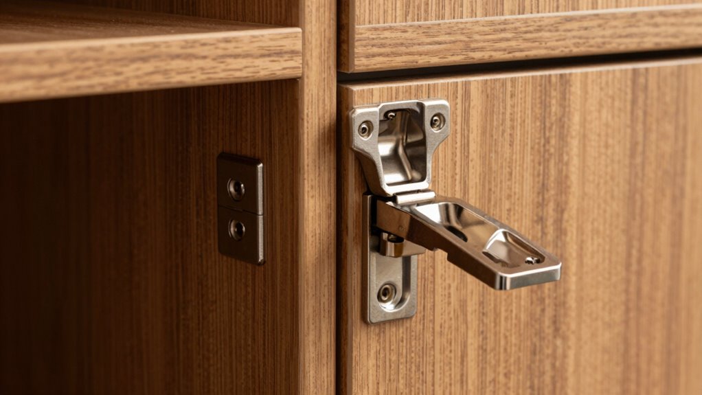 types of cabinet hinges
