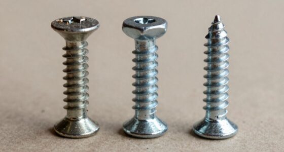 types of screws compared