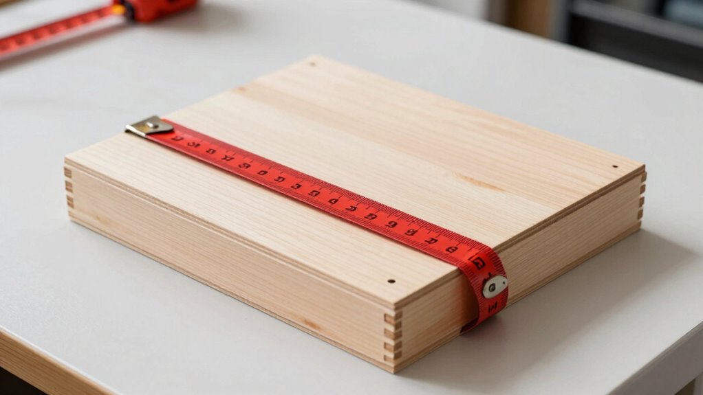 use calibrated measuring tools