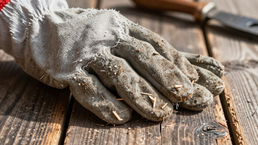 use gloves for protection