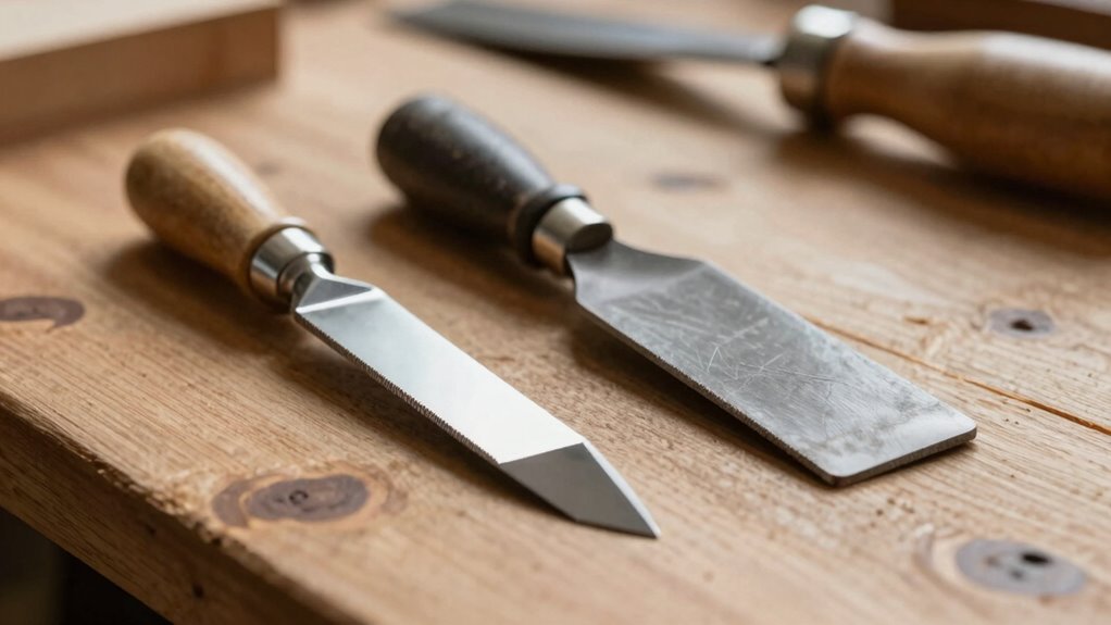 use sharp controlled blades