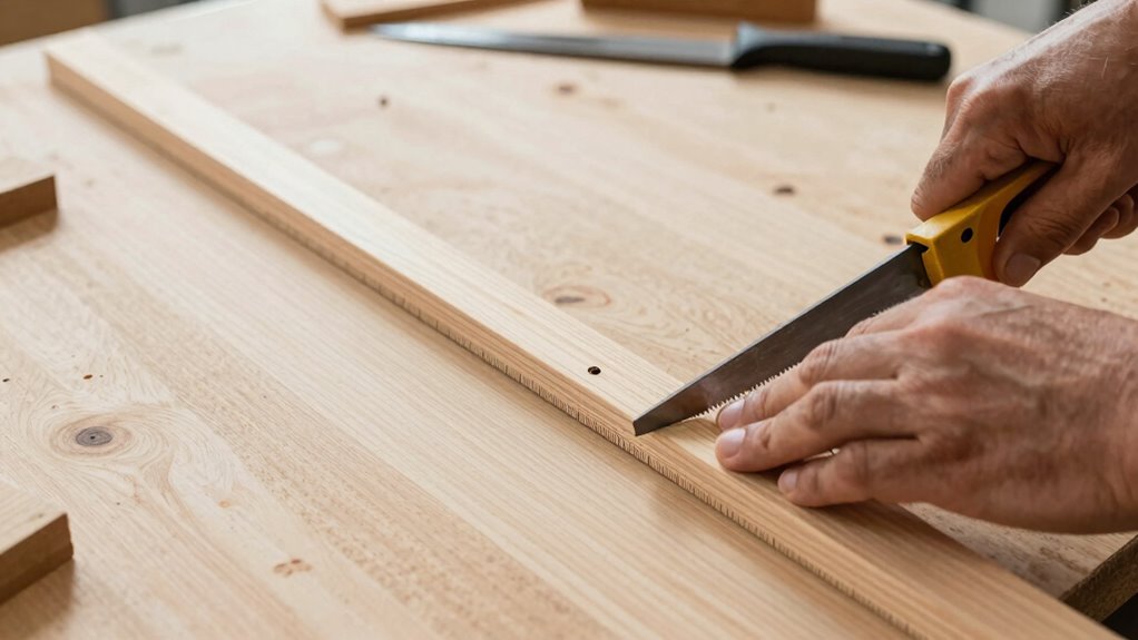 verify measurements before cutting