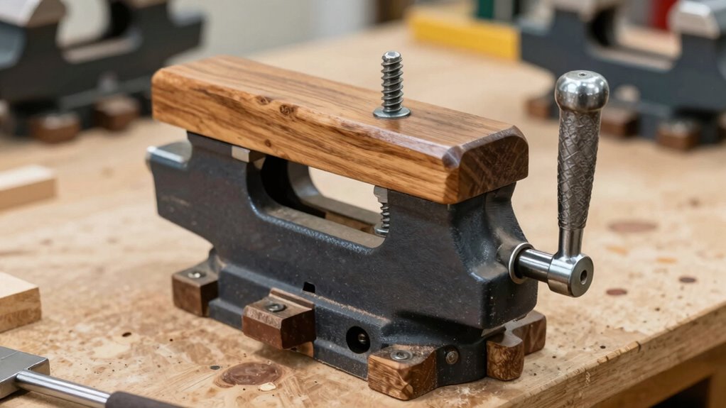 versatile adjustable woodworking clamp