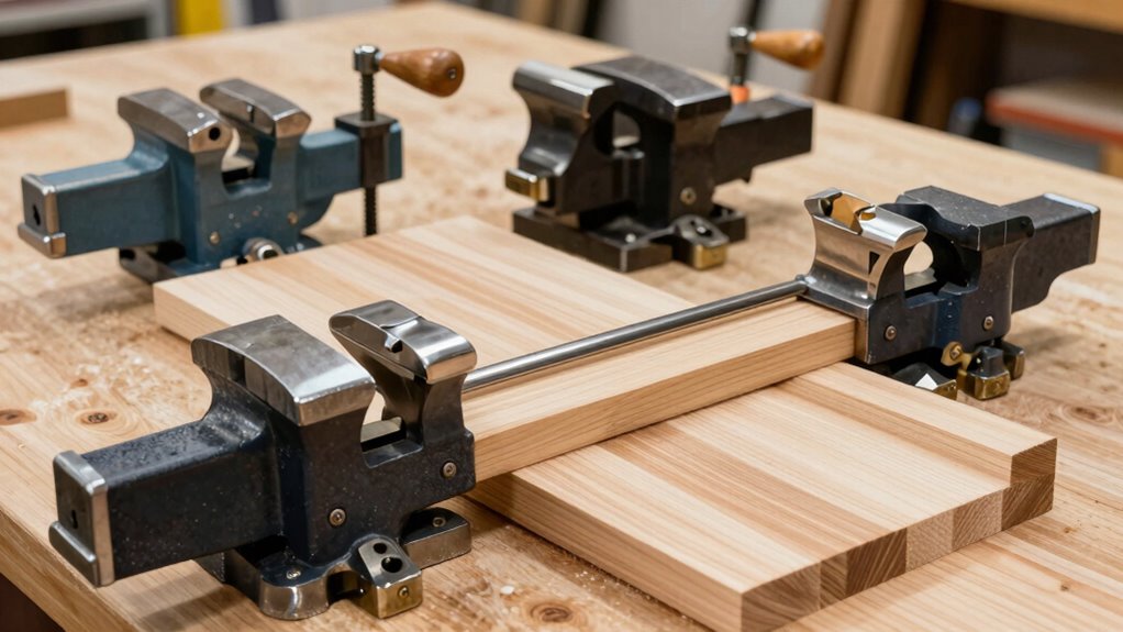versatile precise woodworking clamp