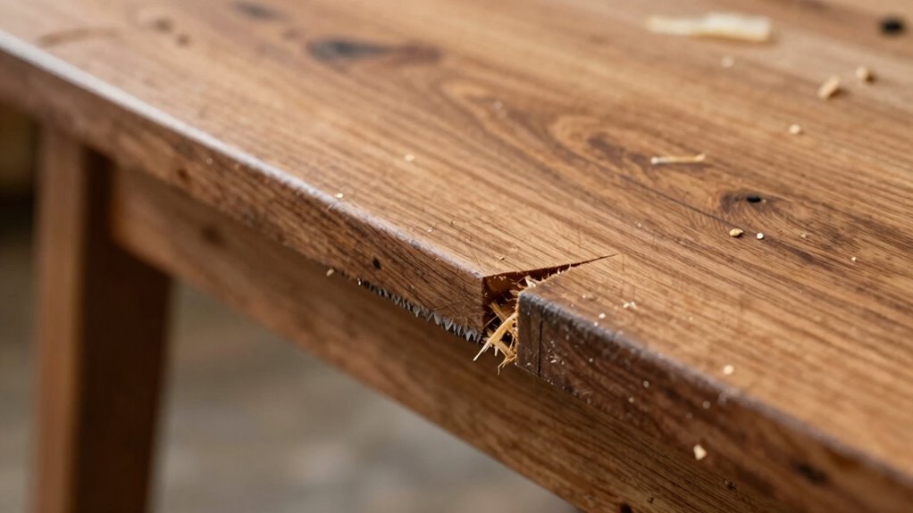 weak glue joint stress points