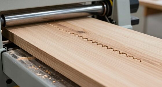 wide boards chatter causes