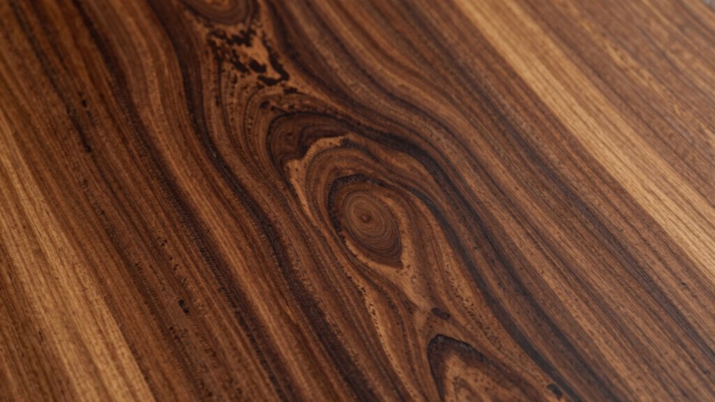 wood grain causes uneven staining