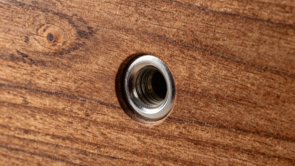 wood insert blowout prevention