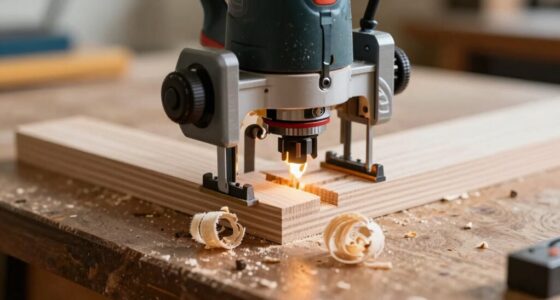 accurate router lift adjustment