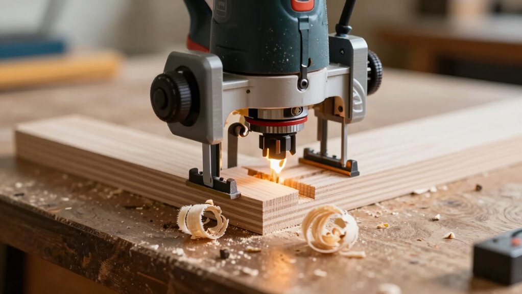 accurate router lift adjustment