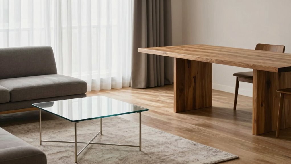 airy vs solid furniture