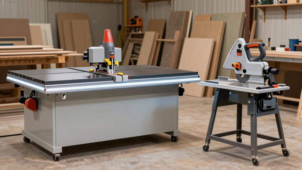 cabinet vs contractor saw