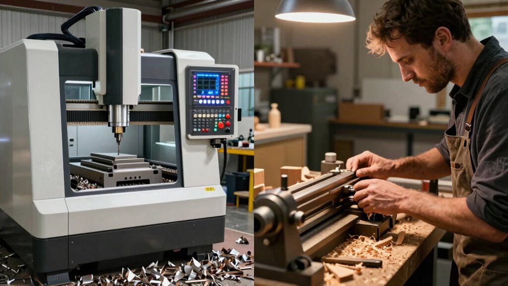 cnc vs traditional tools