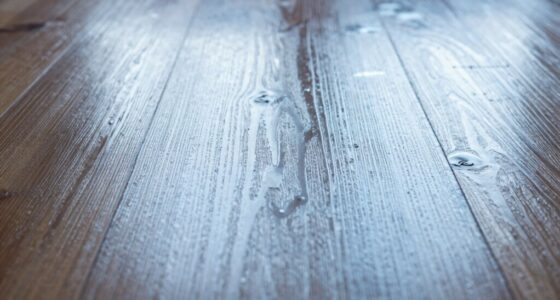 cold appearance of wood