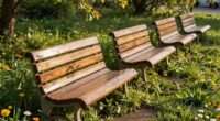 comfortable outdoor seating angle