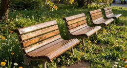 comfortable outdoor seating angle