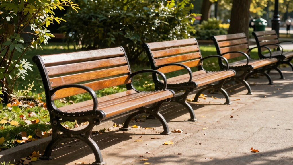comfortable stylish outdoor seating