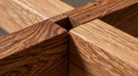 custom joints with mortise and tenon