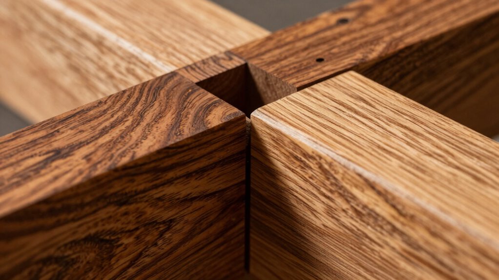 custom joints with mortise and tenon