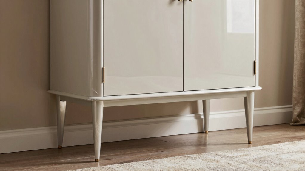 elegant narrow legs elevate design