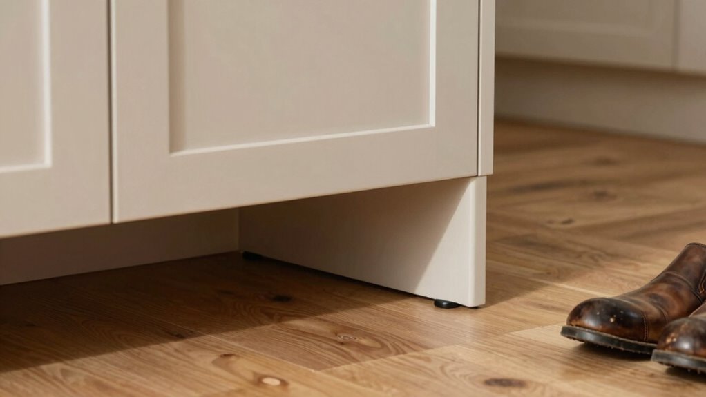 ergonomic kitchen toe kick