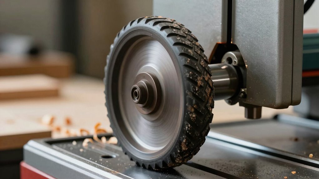 essential bandsaw tire maintenance
