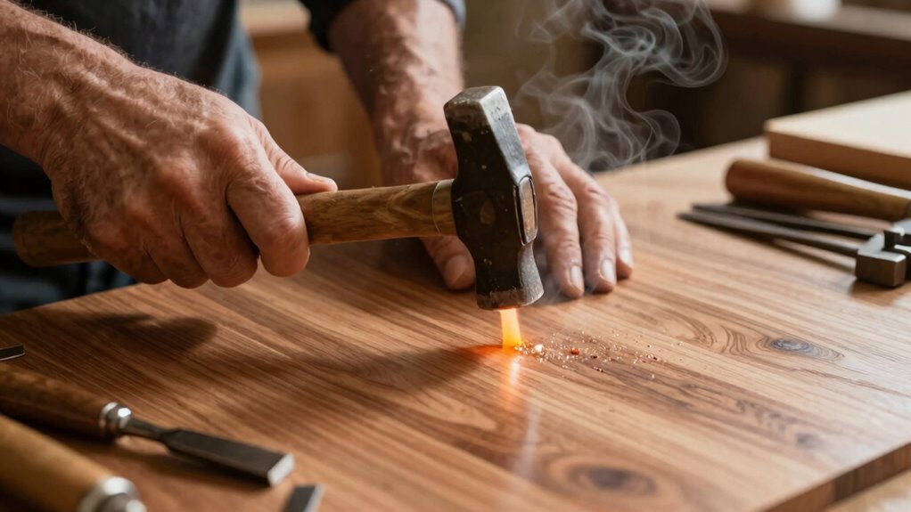 hammer veneering for woodworking