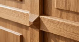 haunched tenons prevent twisting