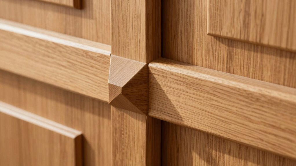 haunched tenons prevent twisting