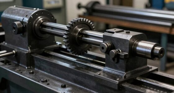 heavier lathes offer stability