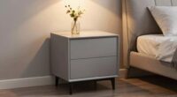 ideal nightstand dimensions ratio