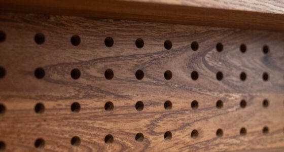 intentional shelf pin design