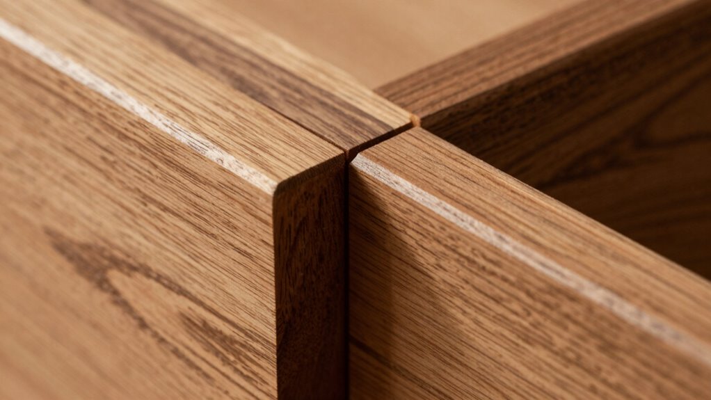 mitered dovetails enhance craftsmanship