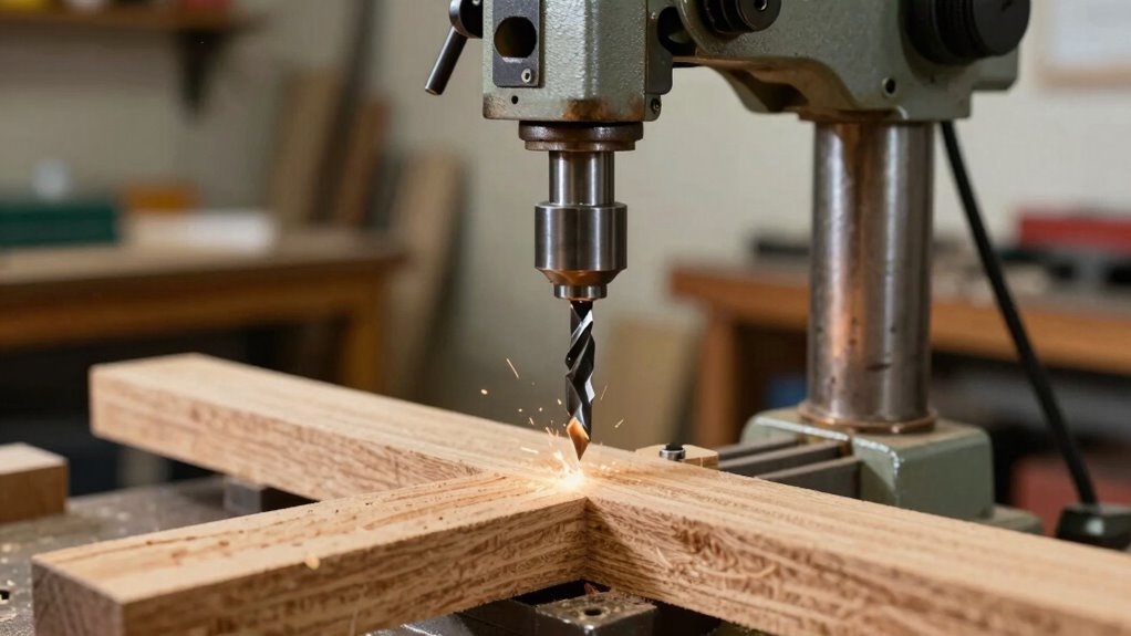 optimize drill press travel