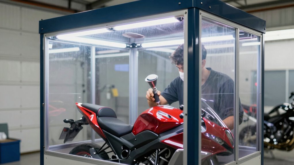 portable spray booth safety compliance