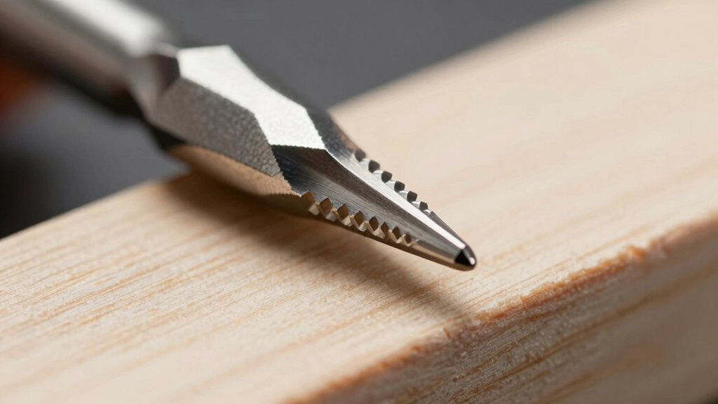 precise clean woodworking holes