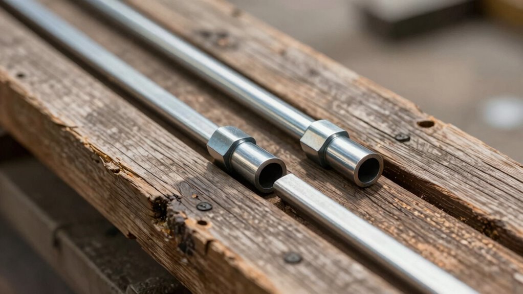 precise cuts and secure connectors