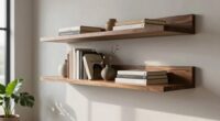 preventing floating shelf sagging